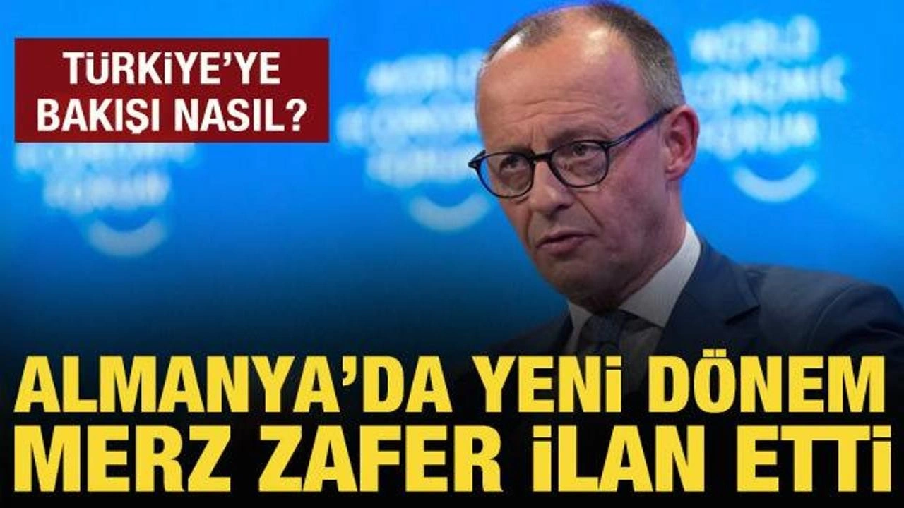 Almanya'da seçim sonuçları belli oldu: Merz zafer ilan etti