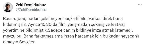 Altın Portakal’da 27 yönetmen ve yapımcıdan ‘sansür'e karşı filmlerini çekme kararı (2)