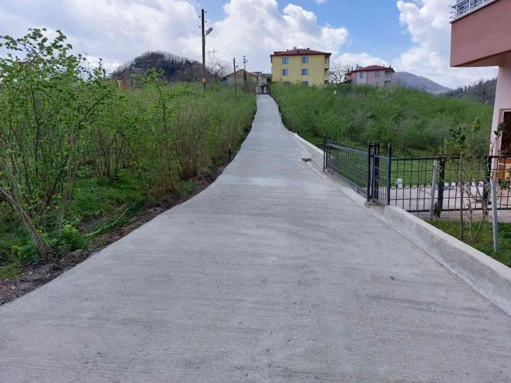 Altınordu’da 29 mahalle beton yol konforu ile buluşturuldu
