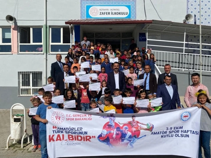 Altıntaş’ta "Amatör Spor Haftası" etkinlikleri
