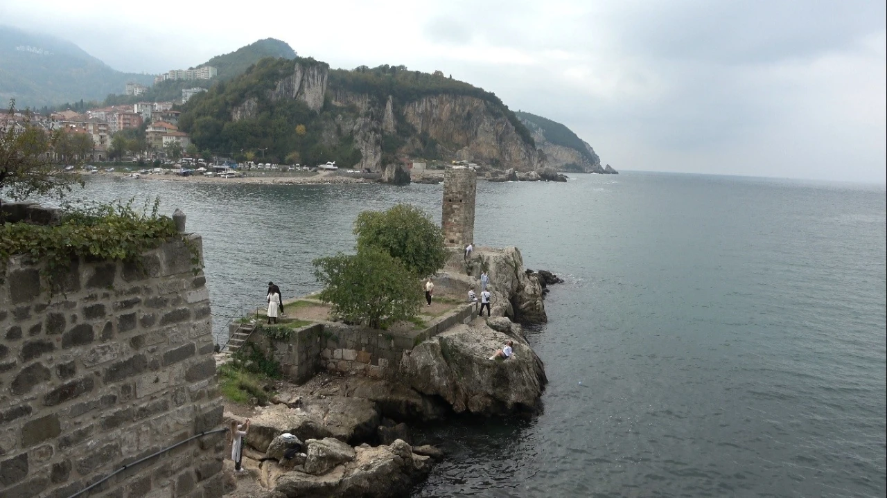 Amasra kruvaziyer turizminde rekor tazeledi
