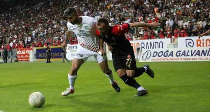 Amedspor, 24 Erzincanspor’a yenilerek play-off turunda elendi