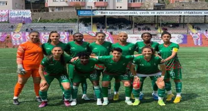 Amedspor Kadın Futbol Takımı, play-off ilk maçında avantaj elde etti