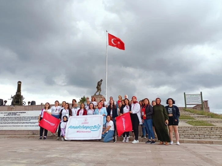 AnadoluyuzBİZ Gençleri Bolu’dan Afyonkarahisar’a geldi
