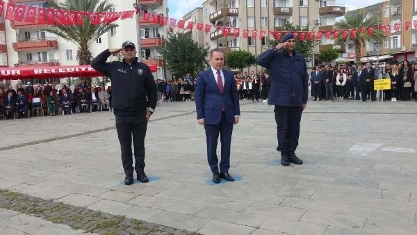 Anamur'da Çanakkale Zaferi'nin 108. yıl dönümü töreni