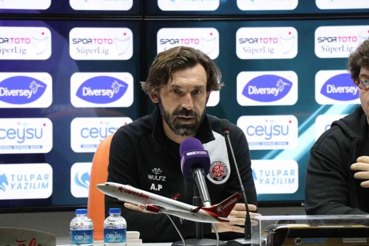 Andrea Pirlo: "1 puan aldık ama 3 puan da alabilirdik"
