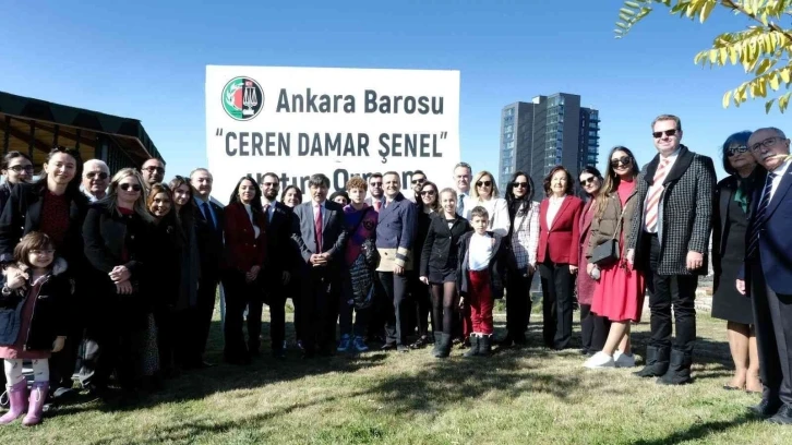 Ankara Barosu’ndan "Cumhuriyet’imiz 100. yılına doğru 100 fidan dikiyoruz” etkinliği
