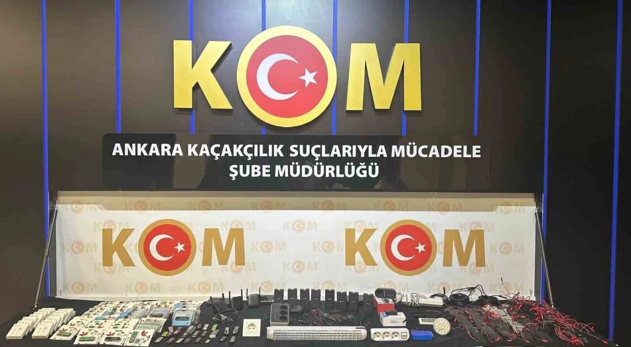 Ankara’da kaçakçılık operasyonu: 1 gözaltı
