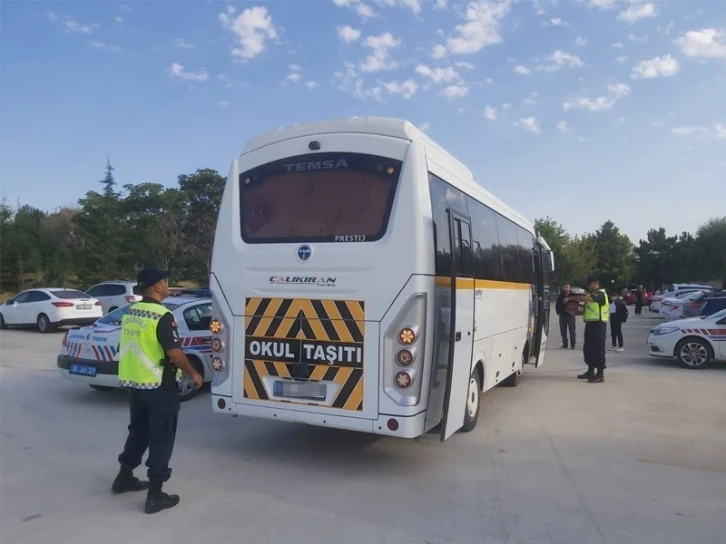 Ankara’da okul servislerine denetim
