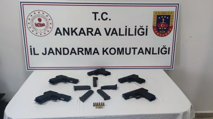 Ankara’da yasa dışı silah satışı operasyonu
