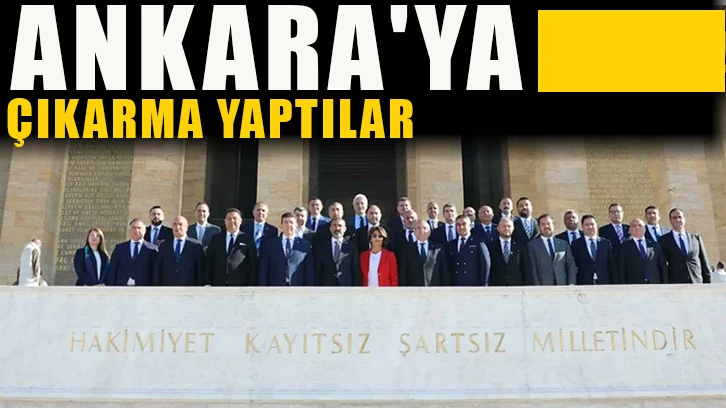 Ankara'ya çıkarma yaptılar