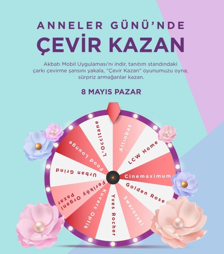 Anneler Günü’ne özel hediyeler dağıtılacak
