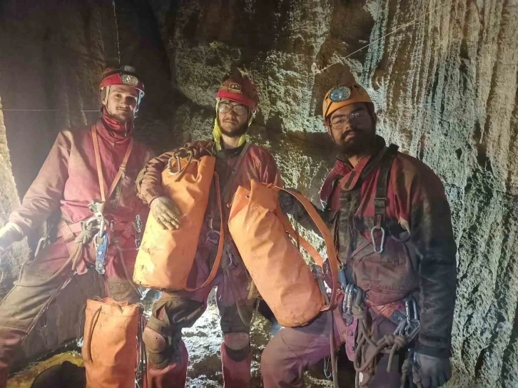 Antalya’da bulunan Türkiye’nin en derin 10. mağarası haritalandırıldı
