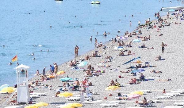 Antalya'da 'pastırma yazı' sıcakları