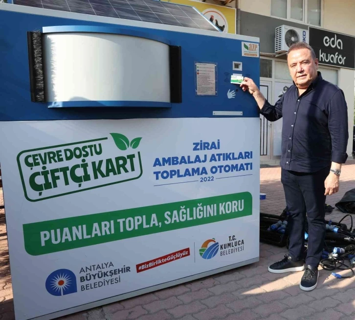 Antalya’da zirai ambalaj atığı sorunu çözülüyor
