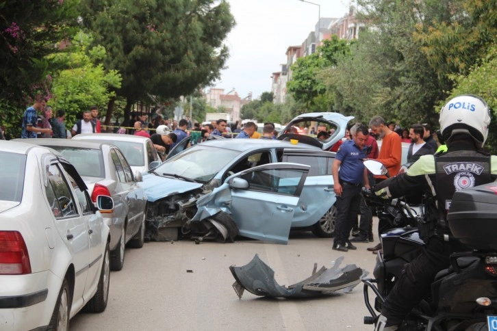 Antalya’da nefes kesen kovalamaca kazayla son buldu