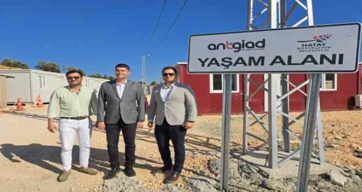 ANTGİAD’dan Hatay’a “Yaşam Alanı”