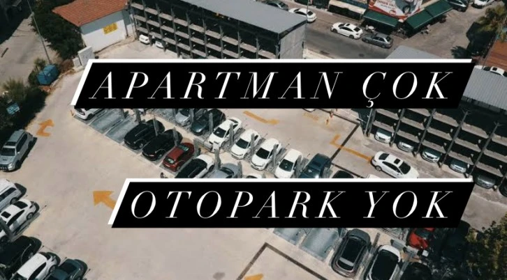 Apartman çok otopark yok