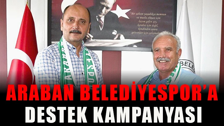 Araban Belediyespor’a destek kampanyası