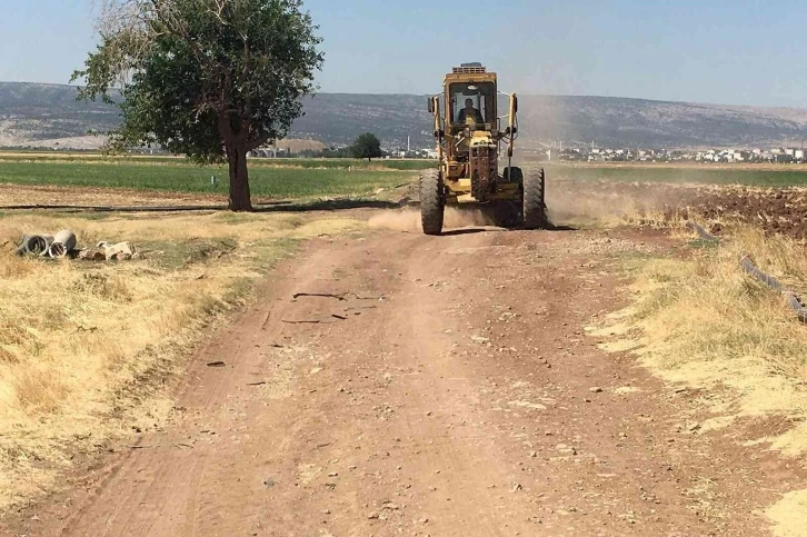 Araban ilçe merkezi ve kırsaldaki çalışmalar sürüyor
