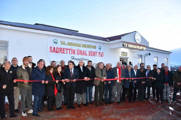 Ardahan’da İnönü Mahallesi’ne Modern Taziye Evi Açıldı