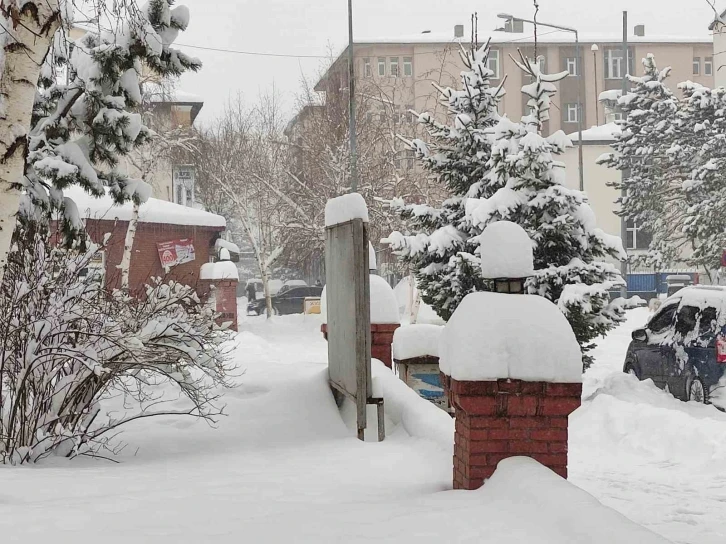 Ardahan’da kar kalınlığı 40 santimetreyi buldu, 207 köy yolu ulaşıma kapandı
