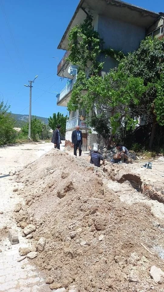 Arıza veren içme suyuna anında müdahale edildi
