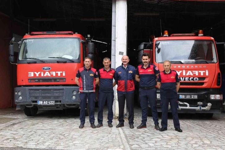 Artvin’de her yıl yaşanan yayla yangınları öncesinde İtfaiye yetkililerinden uyarı
