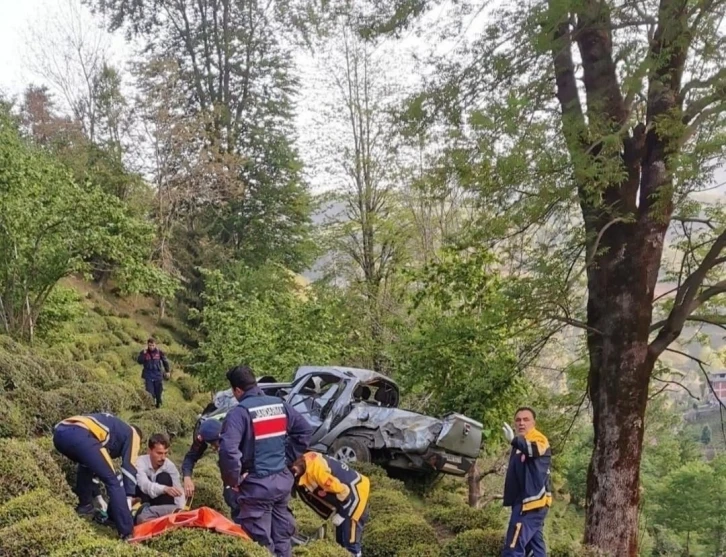 Artvin’de trafik kazası: 1 ölü, 3 yaralı
