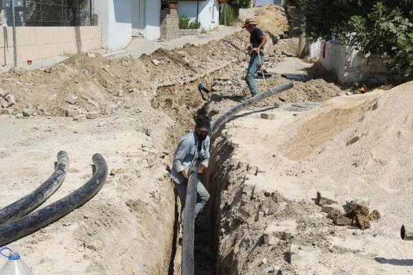 ASAT, Serik'te iki mahallenin içme suyu hattını yeniledi 