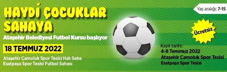 Ataşehir’de "Yaz Spor Eğitimleri” başladı
