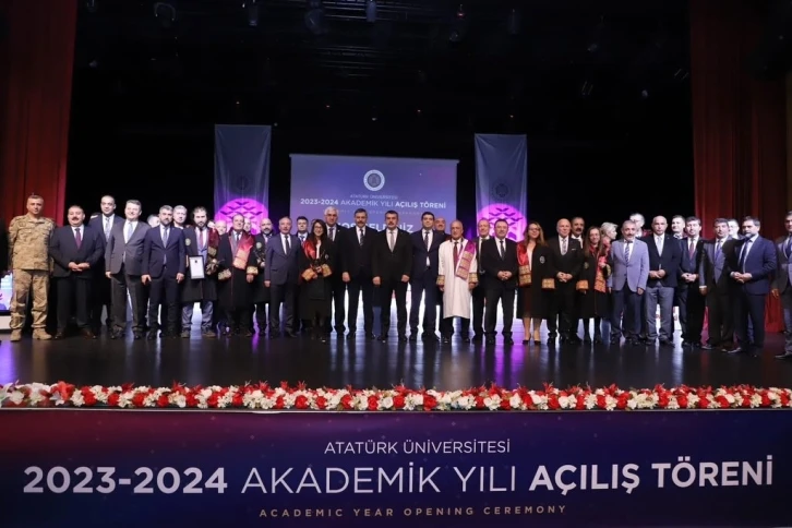 Atatürk Üniversitesinde 2023-2024 Akademik Yılı açıldı
