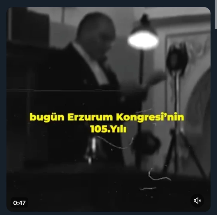 Atatürk yapay zeka ile Dadaşlara seslendi
