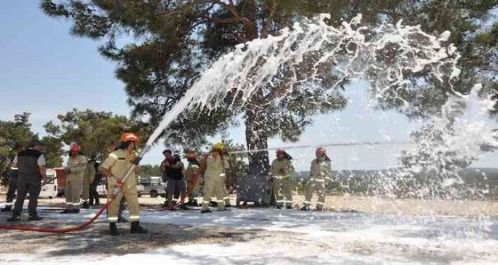 Ateş savaşçıları hazır