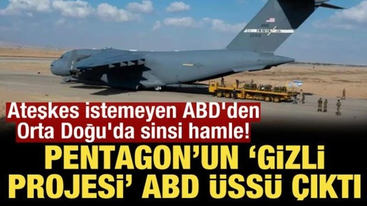 Ateşkes istemeyen ABD'den Orta Doğu'da sinsi hamle!