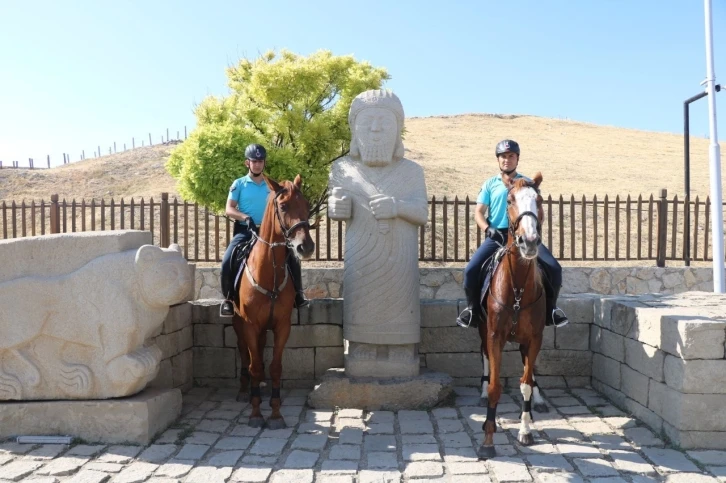 Atlı Jandarma Timi Malatya’da görevde
