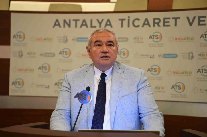 ATSO Başkanı Davut Çetin: "Antalya’yı akıllı bir kent yaparsak Antalya ekonomisi tutulamaz"
