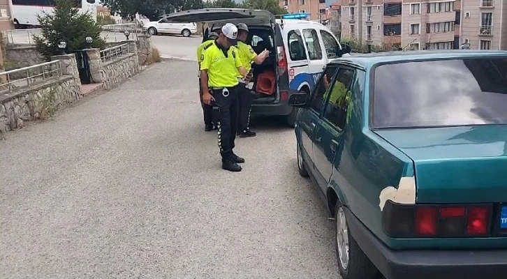 Attığı drift pahalıya patladı: 20 bin 342 lira cezai işlem uygulandı
