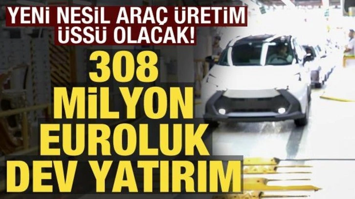 Avrupa'nın ilk şarj edilebilir hibrit otomobili Toyota Sakarya'da üretildi