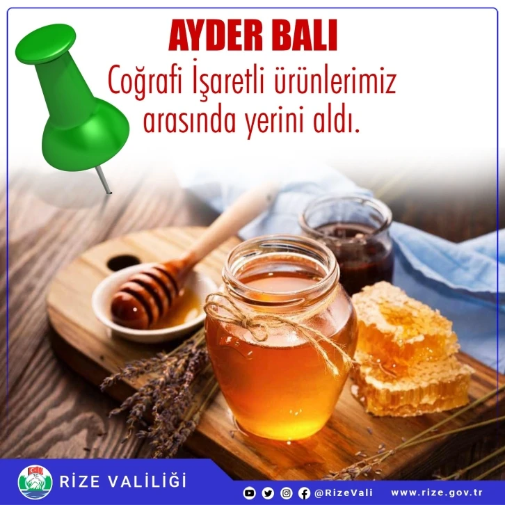 Ayder balı "Coğrafi İşaret Tescili" aldı
