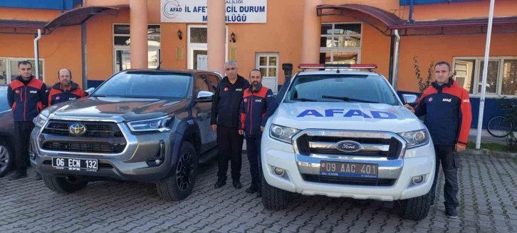 Aydın AFAD’a yeni arazi aracı
