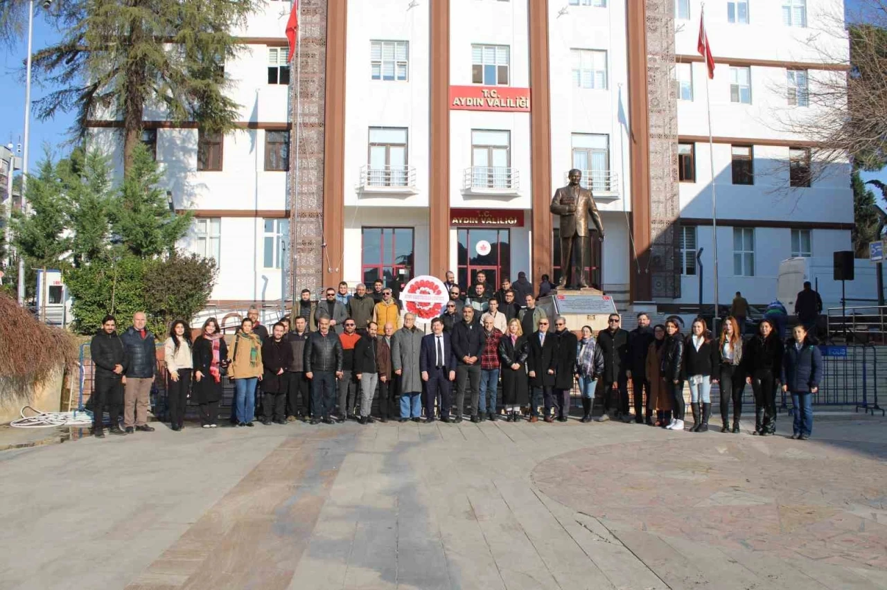 Aydın’da ’10 Ocak Çalışan Gazeteciler Günü’ kutlandı
