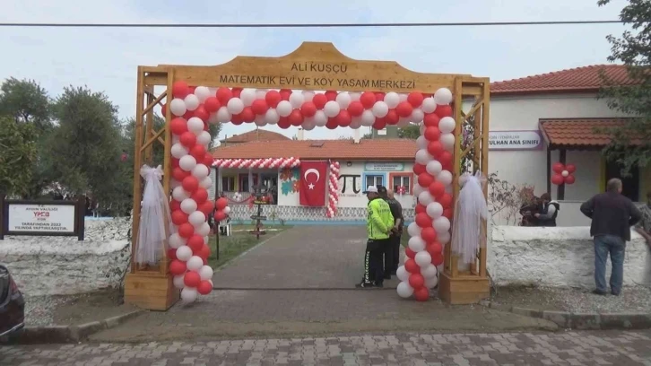 Aydın’da 25 yıldır sessizliğe bürünen köy okulu eski günlerine döndü
