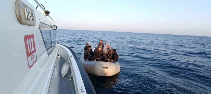 Aydın’da 36 düzensiz göçmen kurtarıldı
