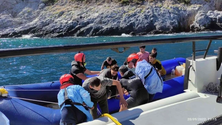 Aydın’da 47 düzensiz göçmen kurtarıldı
