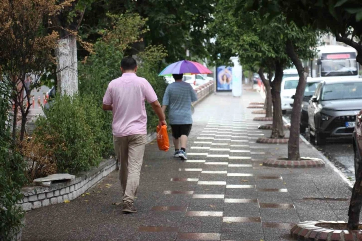 Aydın’da başlayan yaz yağmuru serinletti
