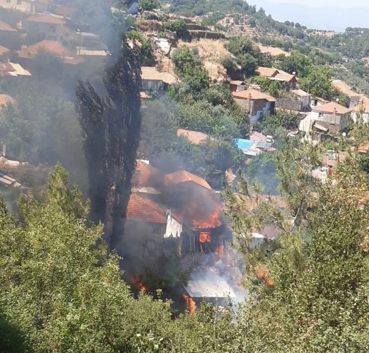 Aydın’da iki ayrı noktada yangın çıktı
