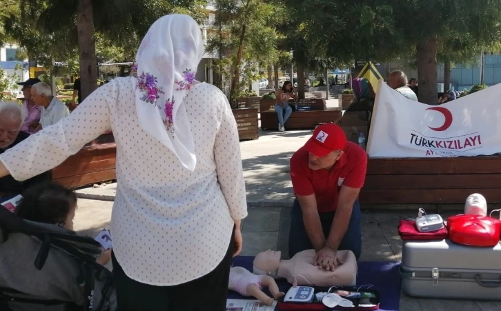 Aydın’da ilkyardımın önemine dikkat çekildi
