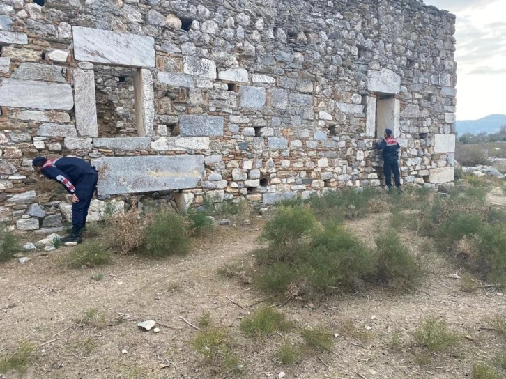 Aydın’da jandarmanın sit alanlarda denetimi sürüyor
