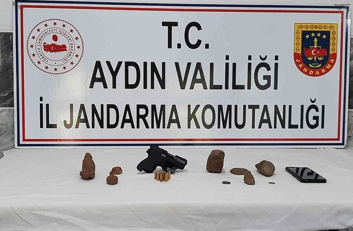 Aydın’da Mezopotamya dönemi eserler yakalandı
